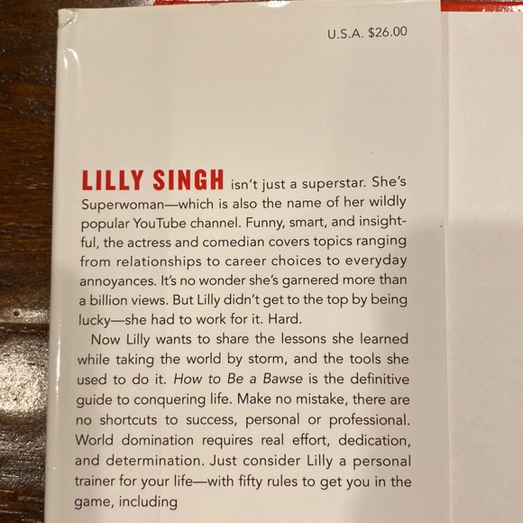 How to Be a Bawse: A Guide to Conquering Life by Lilly Singh Hardcover Book - Picture 3 of 15